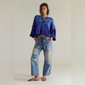 We The Free Moxie Barrel Jeans. Size: 25